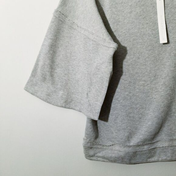 NWT Caslon (Nordstrom Brand) Batwing Oversize Popover Sweater Heather Grey Small - Picture 7 of 7